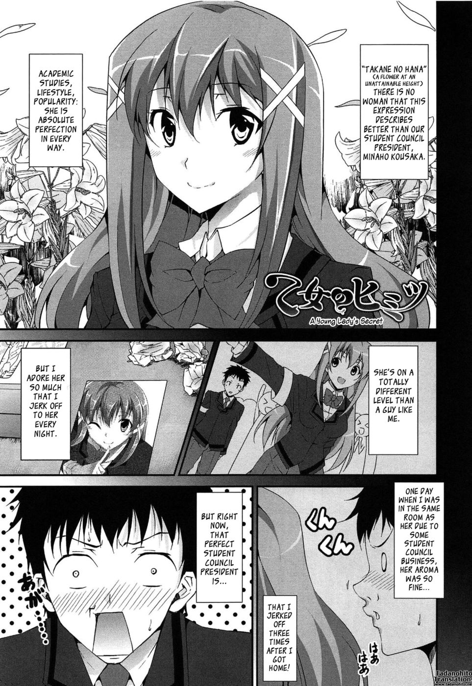 Hentai Manga Comic-The Best Time for Sex is Now-Chapter 5-a young lady's secret-1